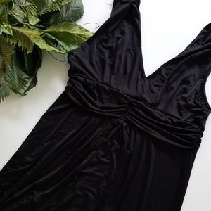 5XL  Elegant black dress